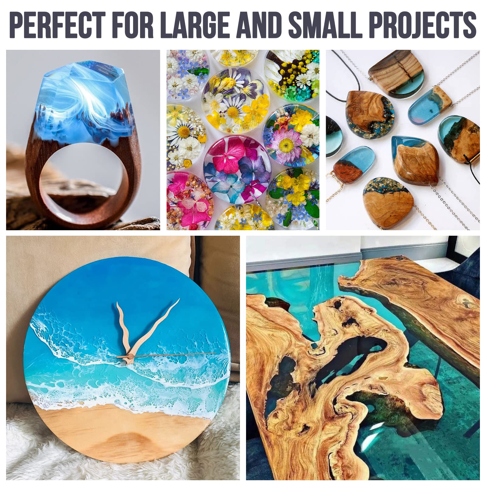 Epoxy Resin Kits Set, Art Kit  - Art Craft Gifts For Adults avis et prix