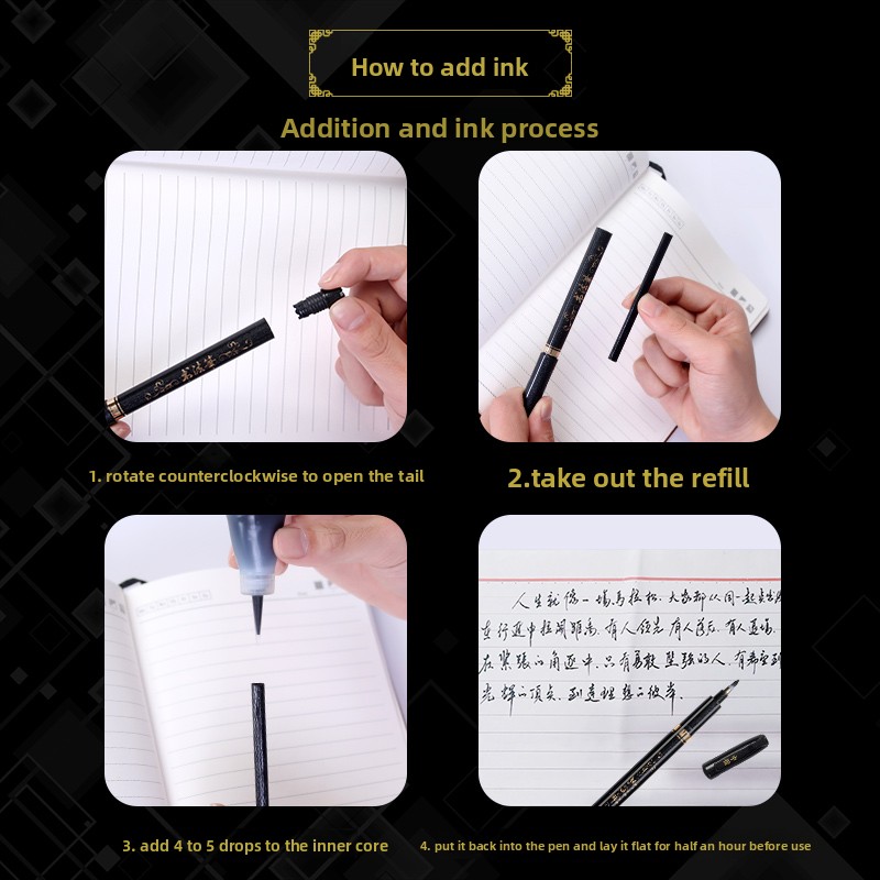 4PCS/SET Calligraphy Art Marke - Craft Art Set avis et prix