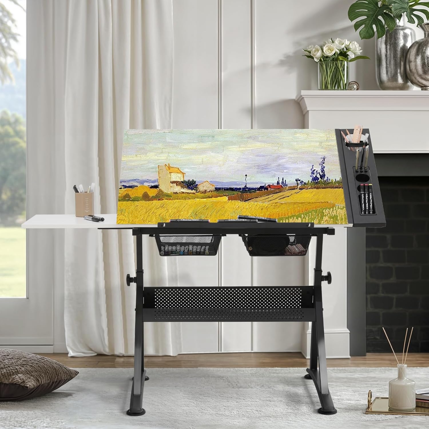 Adjustable Drafting Desk with  - Art & Craft Paper Origami avis et prix