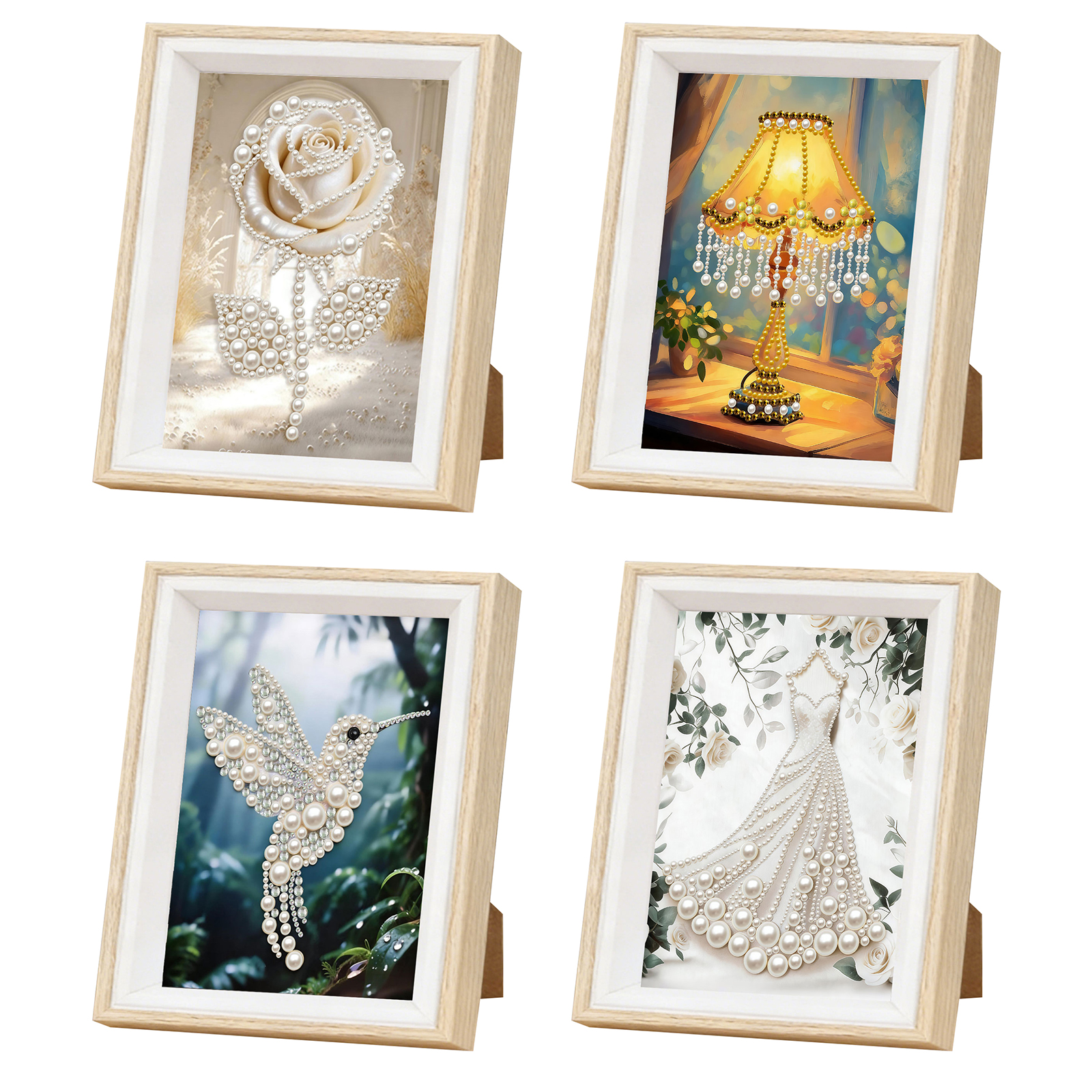DIY Pearl Dot Painting with Wo - Art Craft Picture avis et prix