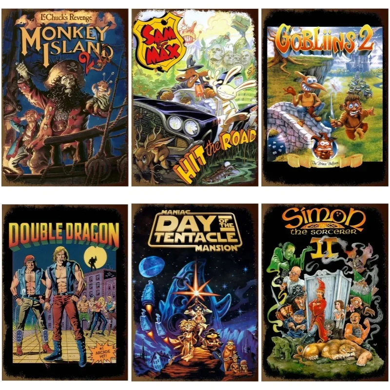 80s Classic Video Game Metal S - Art Craft Video avis et prix