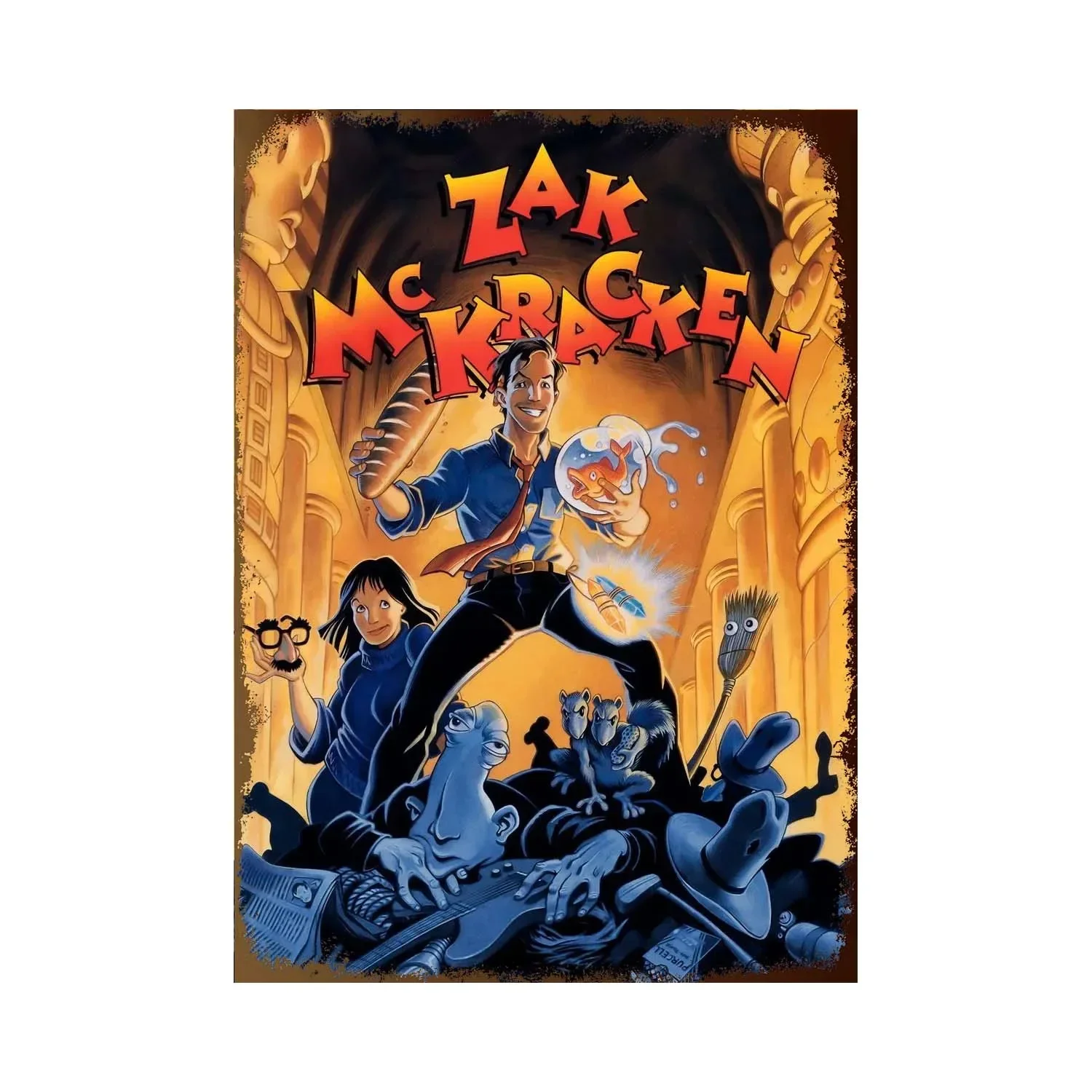 80s Classic Video Game Metal S - Art Craft Video avis et prix