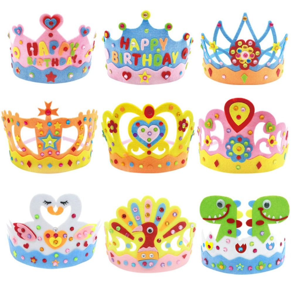 Children's Non-woven DIY Crown - Art Craft 5 Year Old avis et prix