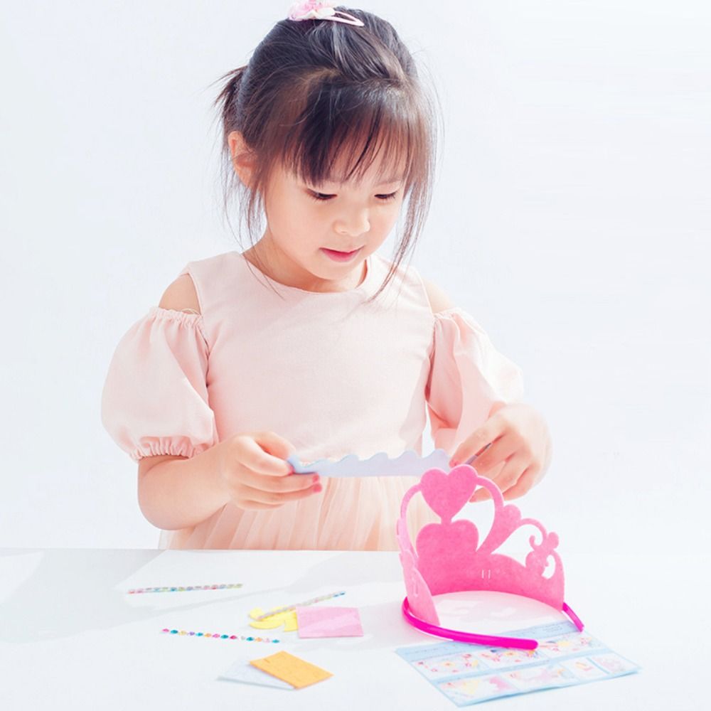 Children's Non-woven DIY Crown - Art Craft 5 Year Old avis et prix
