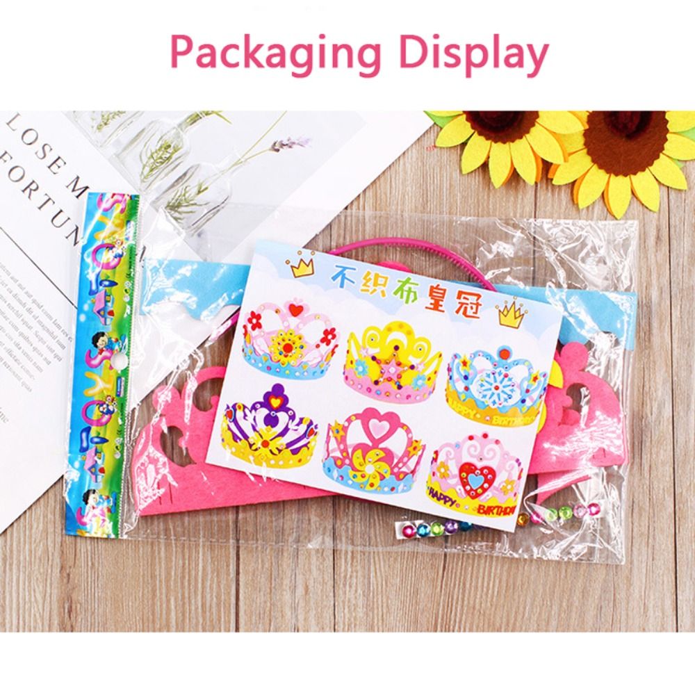 Children's Non-woven DIY Crown - Art Craft 5 Year Old avis et prix