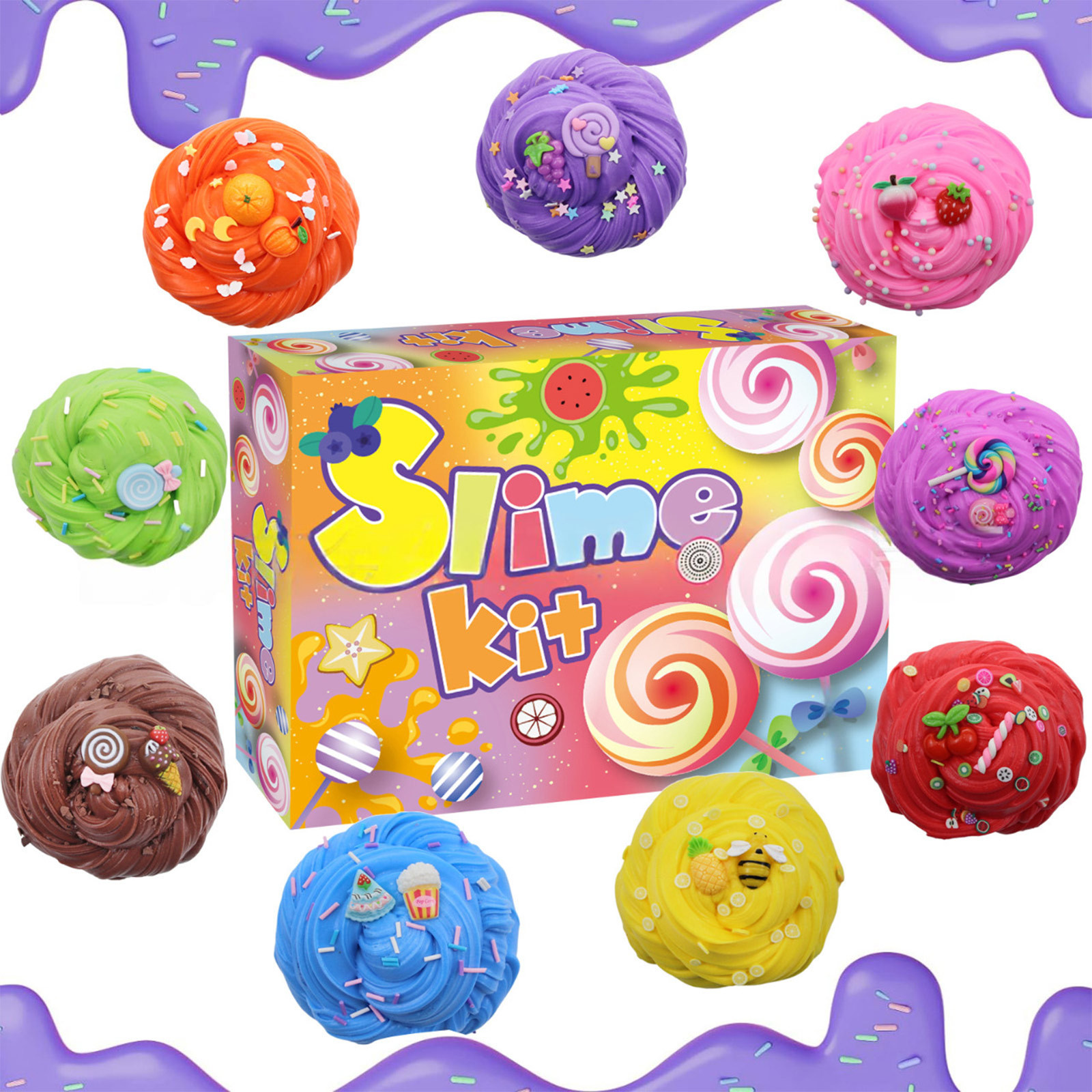 Kids Slime Kit DIY Stretchy Se - Art Craft Kindergarten avis et prix