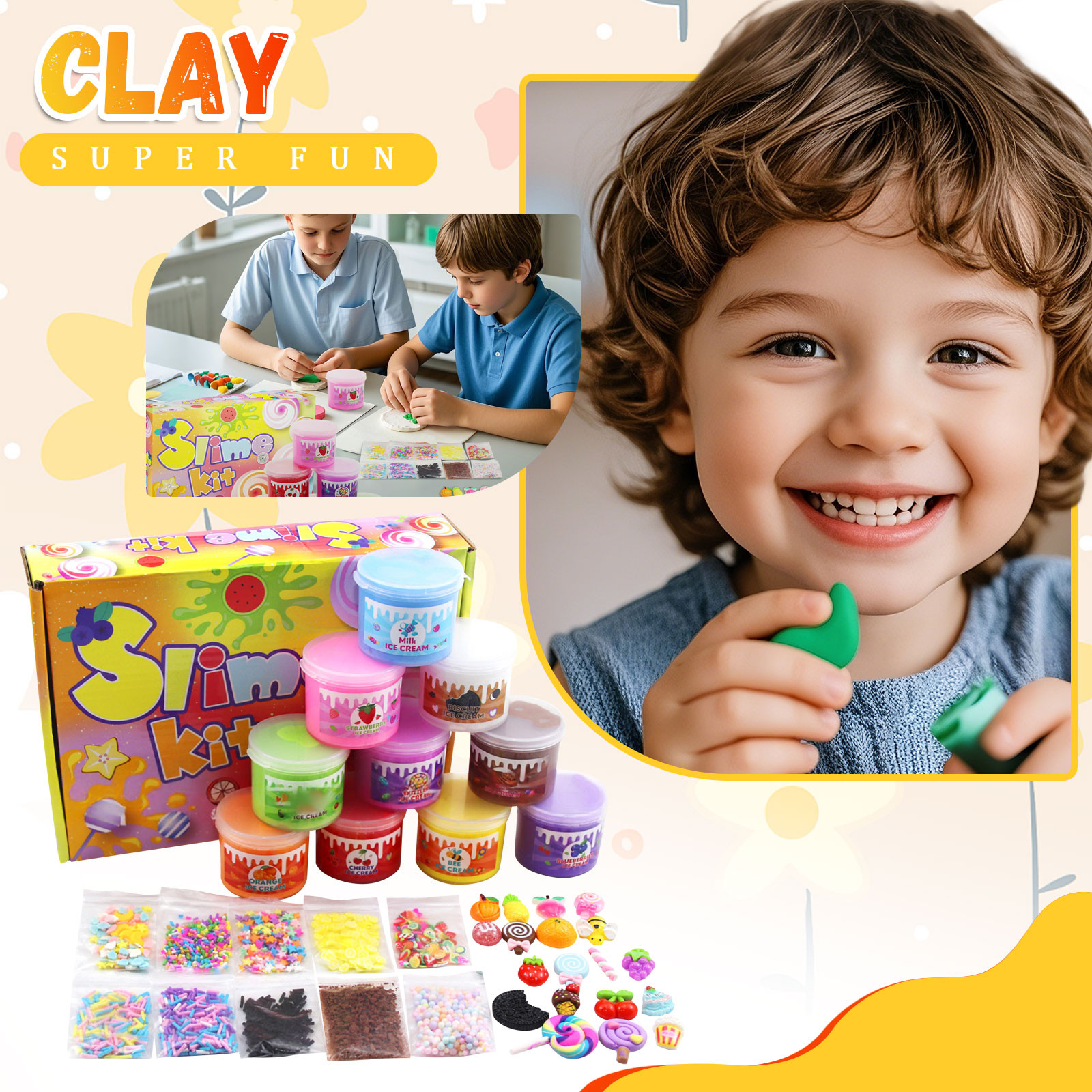Kids Slime Kit DIY Stretchy Se - Art Craft Kindergarten avis et prix