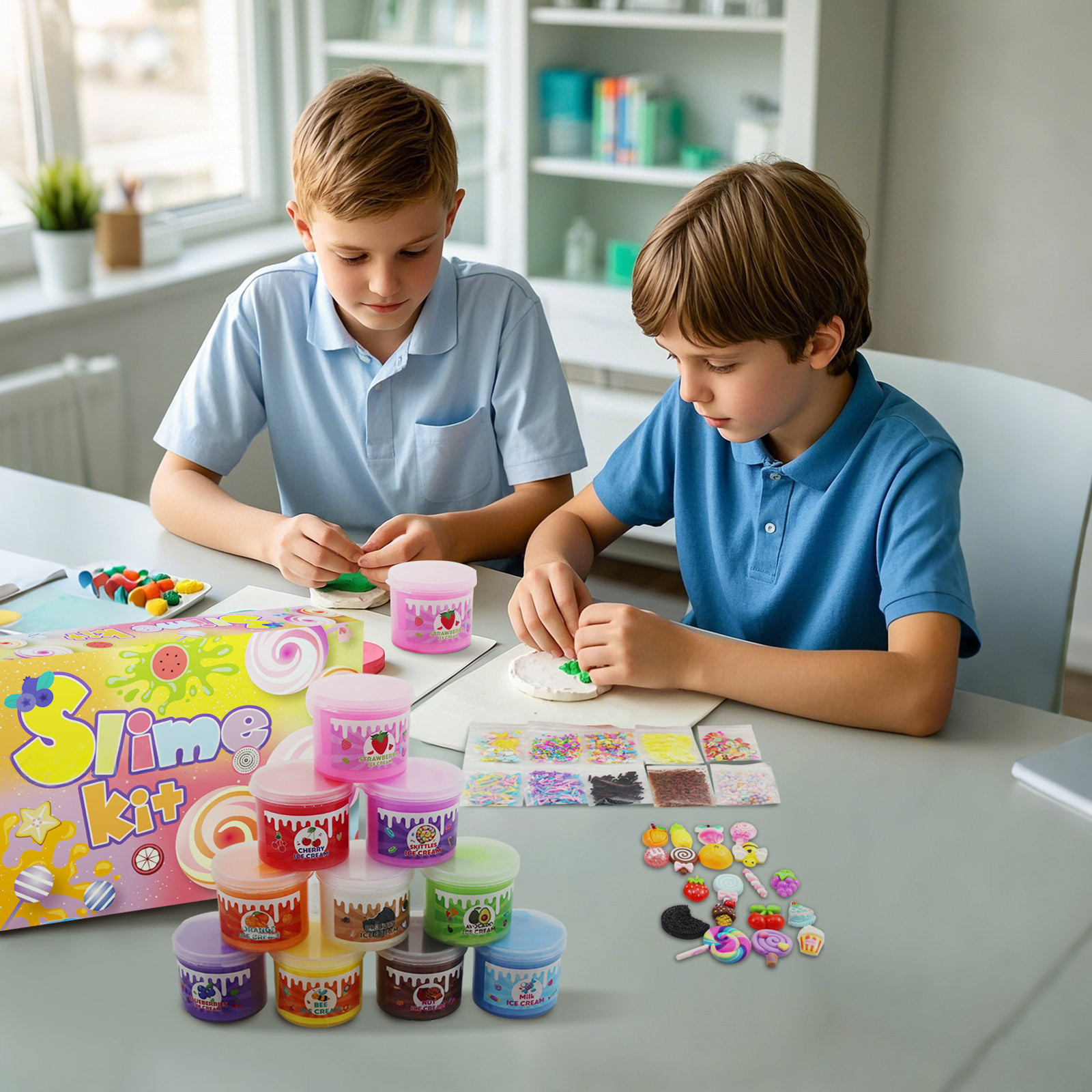 Kids Slime Kit DIY Stretchy Se - Art Craft Kindergarten avis et prix