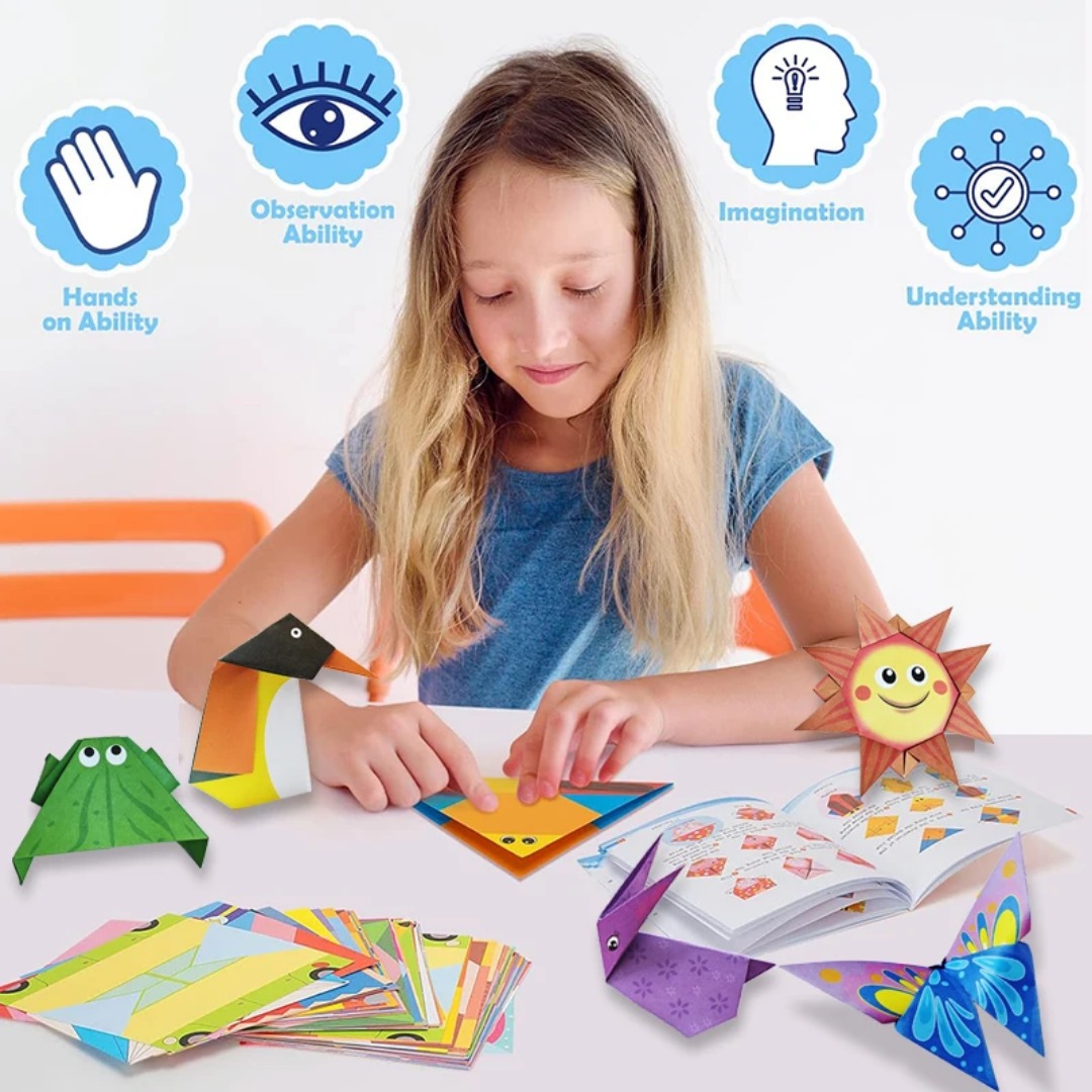 New Origami Kit 30 Sheets Orig - Art Craft Kindergarten avis et prix