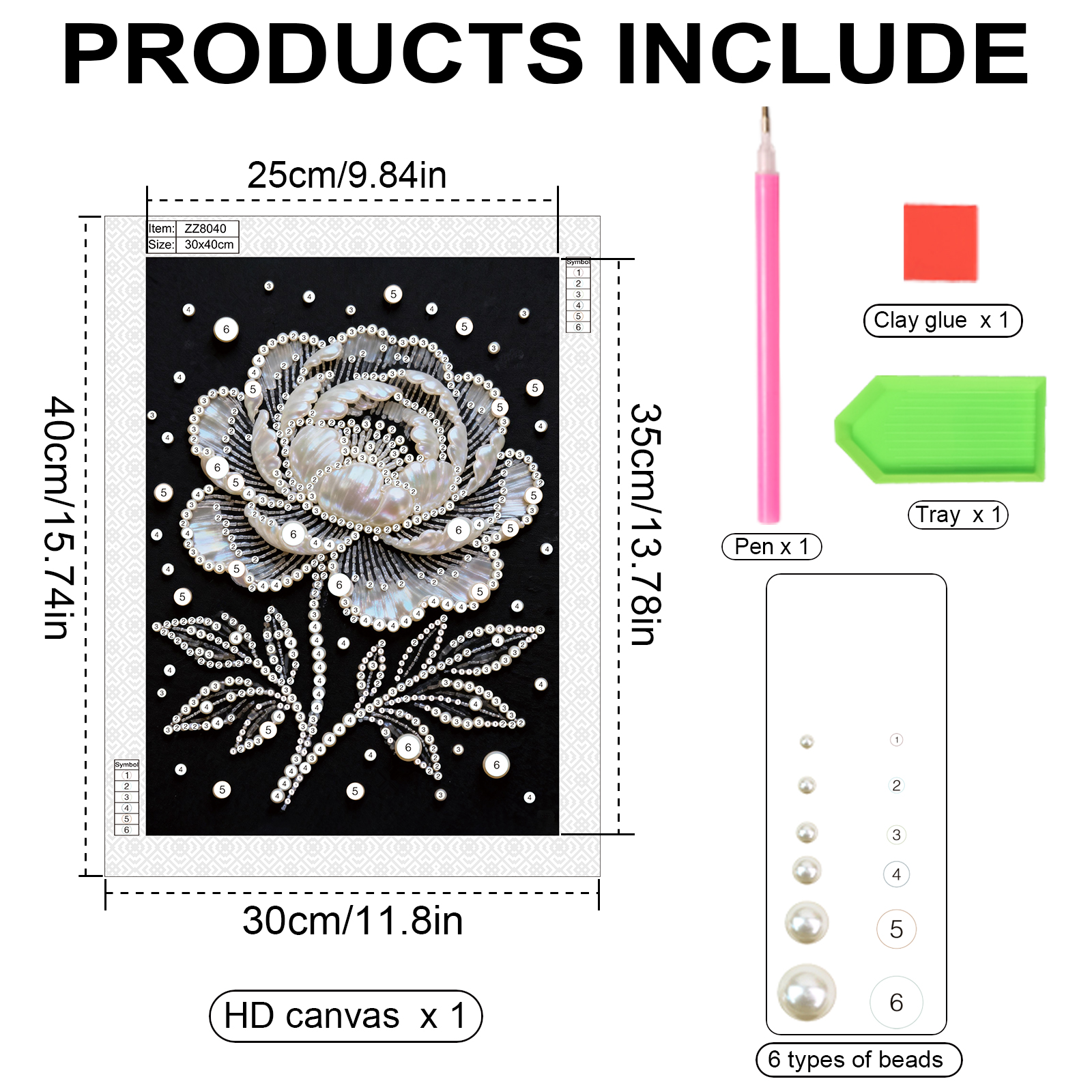 DIY Pearl Diamond Art Painting - Art Craft Gifts For Adults avis et prix