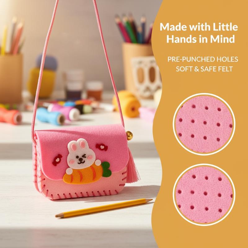 Children Felt Bag Making Kit D - Art Craft Kindergarten avis et prix