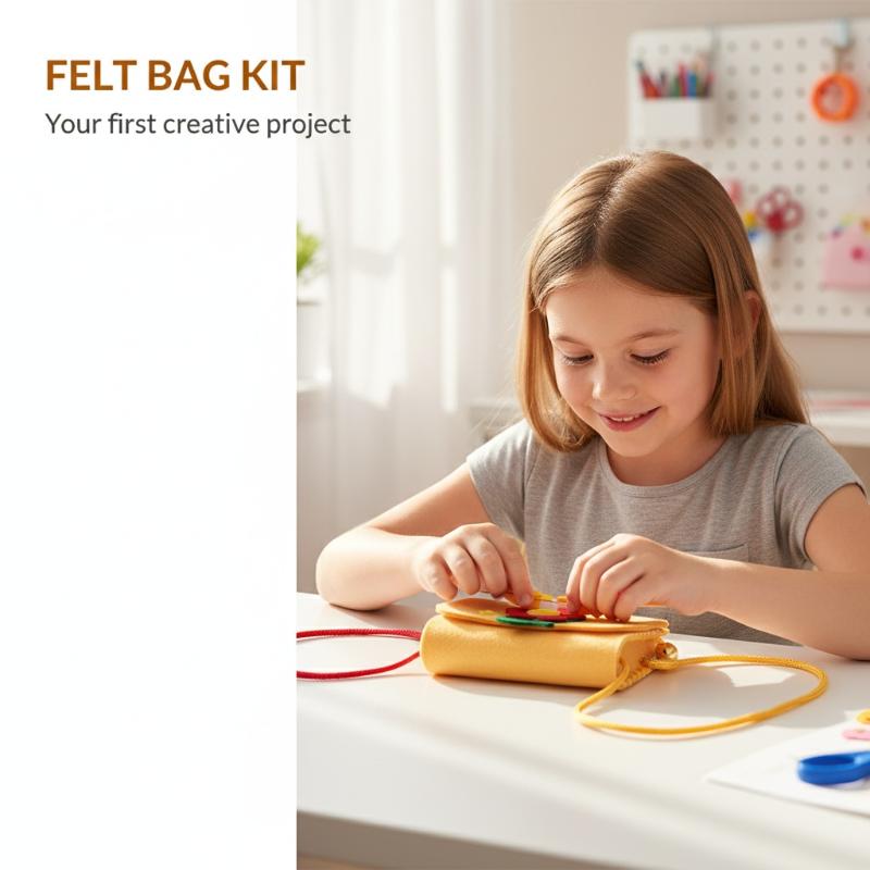Children Felt Bag Making Kit D - Art Craft Kindergarten avis et prix