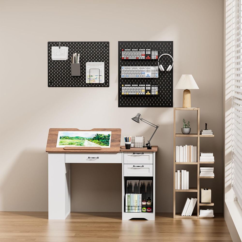 Adjustable Art Desk with Stora - Art & Craft Paper Origami avis et prix