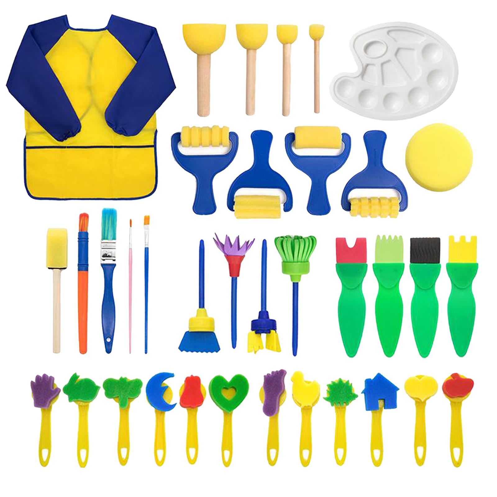 36pcs Sponge Paint Roller Brus - Art Craft Kindergarten avis et prix