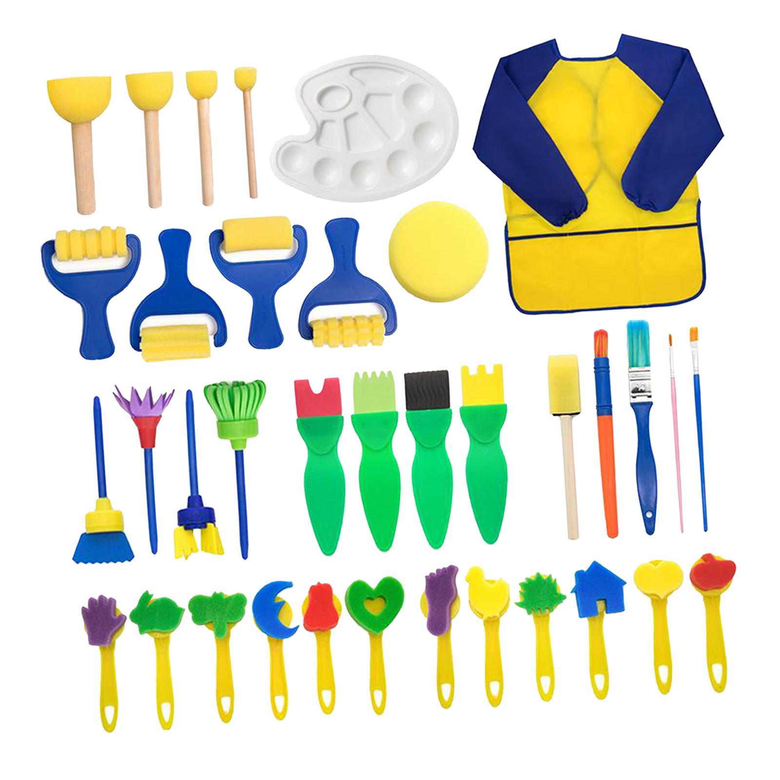 36pcs Sponge Paint Roller Brus - Art Craft Kindergarten avis et prix