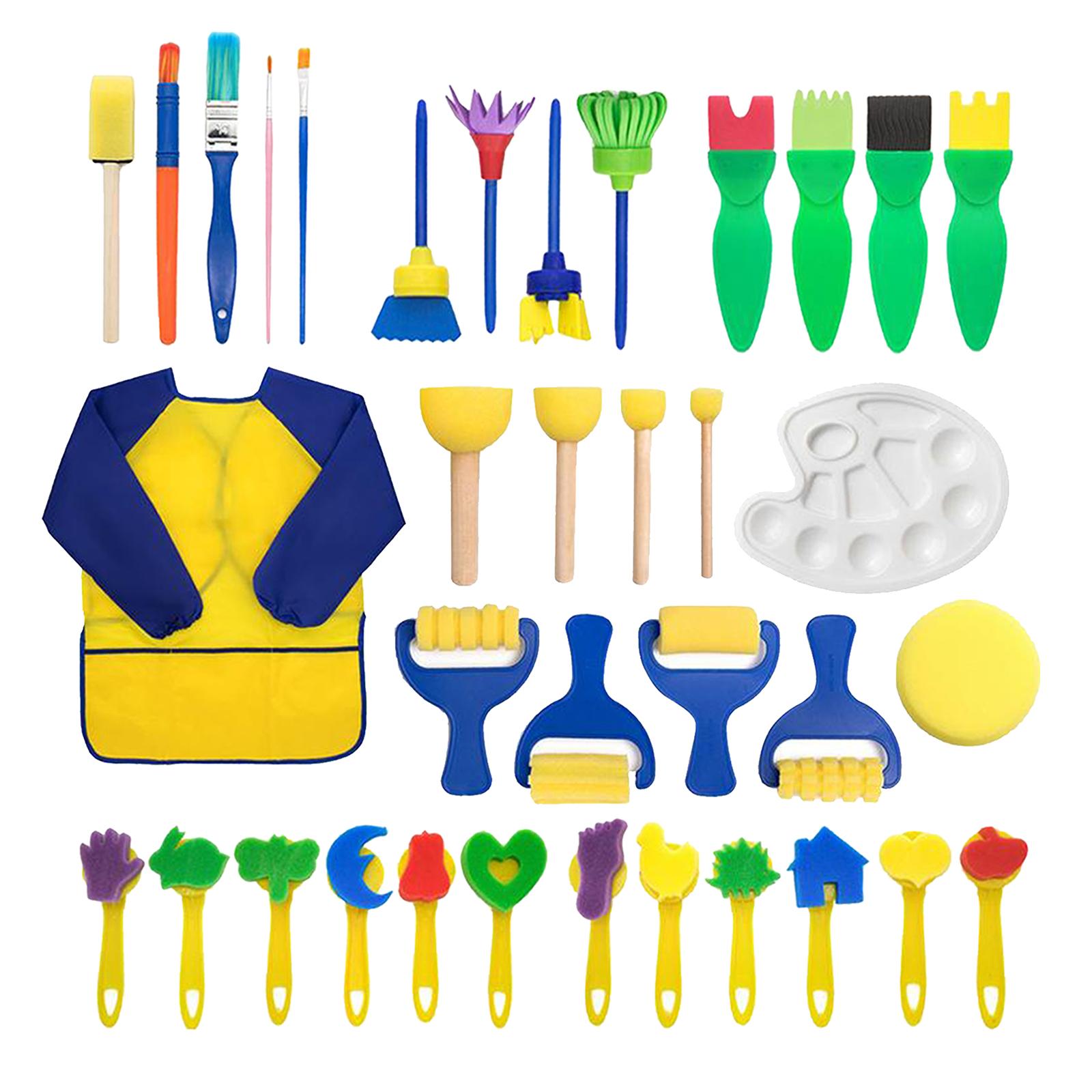 36pcs Sponge Paint Roller Brus - Art Craft Kindergarten avis et prix